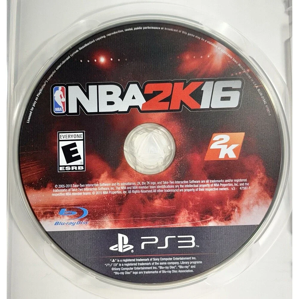 NBA 2K16 PlayStation 3 Anthony Davis Complete with Manual Tested